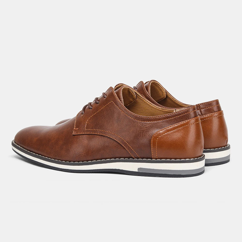 Men’s Leather Loafers – Comfortable 2024 Casual Fashion Shoes