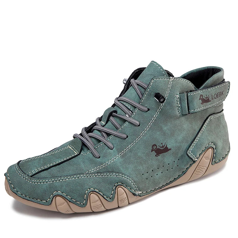 Men’s Leather Casual Shoes | Fashion Sneakers & Comfortable Loafers – Outdoor Walking Footwear 2024