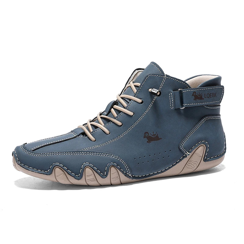 Men’s Leather Casual Shoes | Fashion Sneakers & Comfortable Loafers – Outdoor Walking Footwear 2024