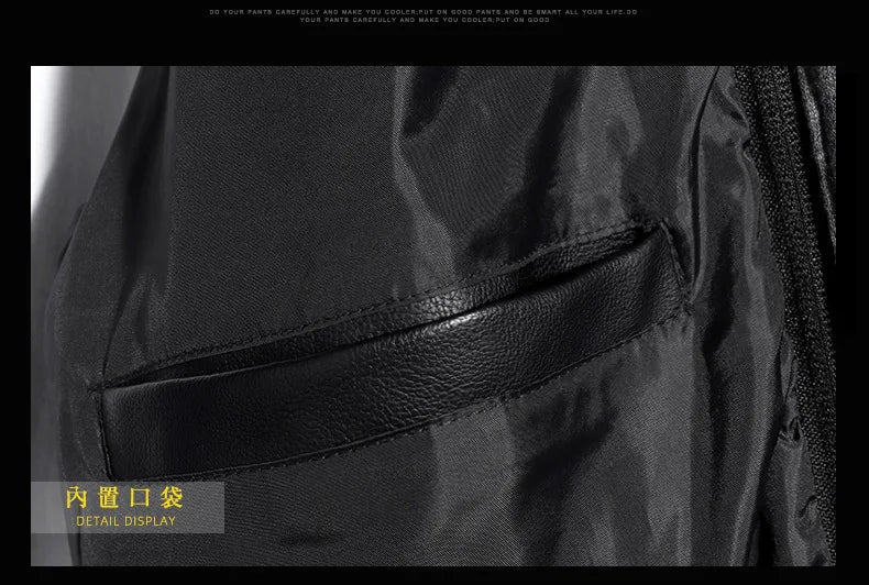 Men’s Hooded PU Leather Jacket – Winter Warm Motorcycle Coat, Harajuku Streetwear, Teen Fashion