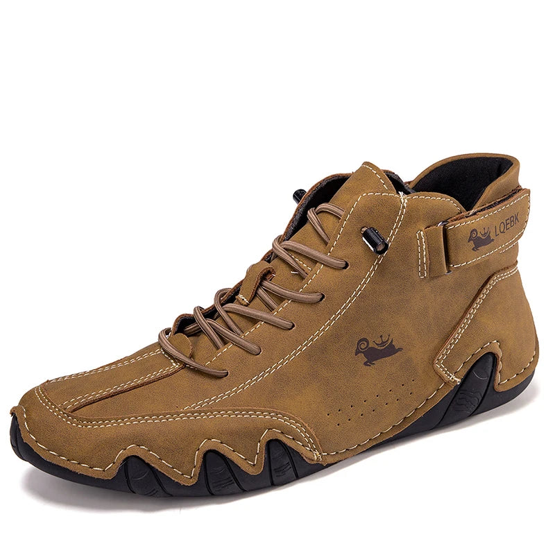 Men’s Leather Casual Shoes | Fashion Sneakers & Comfortable Loafers – Outdoor Walking Footwear 2024
